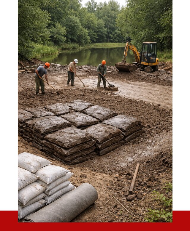 Купить глину для пруда в Протвине от 4579 р. с доставкой | ПРОНЕРУДПрн