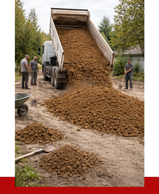 Купить суглинок с доставкой в Протвине от 2544 р. за куб | ПРОНЕРУДПрн