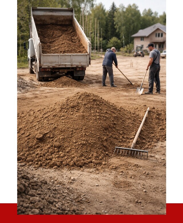 Суглинок для планировки в Протвине с доставкой от 4274 р. | ПРОНЕРУДПрн