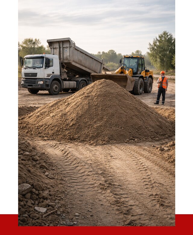 Купить песчаный грунт с доставкой в Протвине от 4274 р. | ПРОНЕРУДПрн