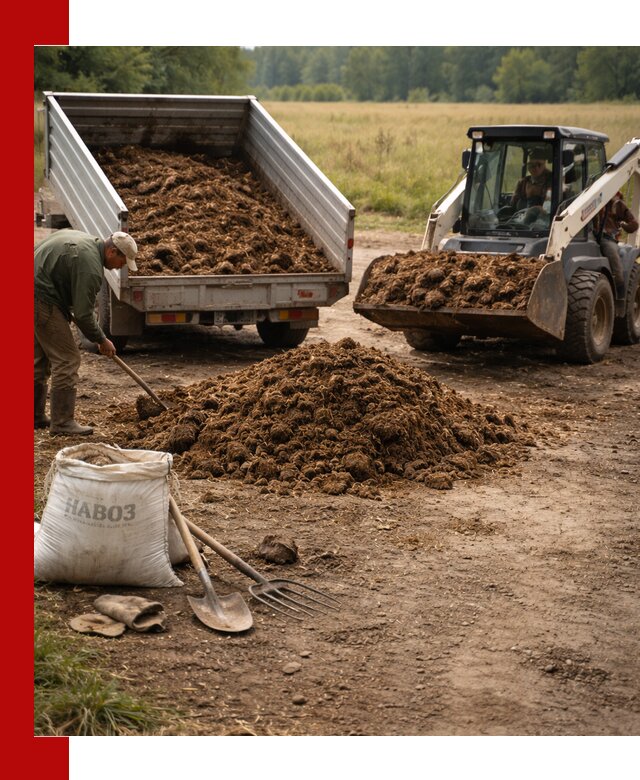 Доставка конского навоза в Протвине с разгрузкой и доставкой на объект