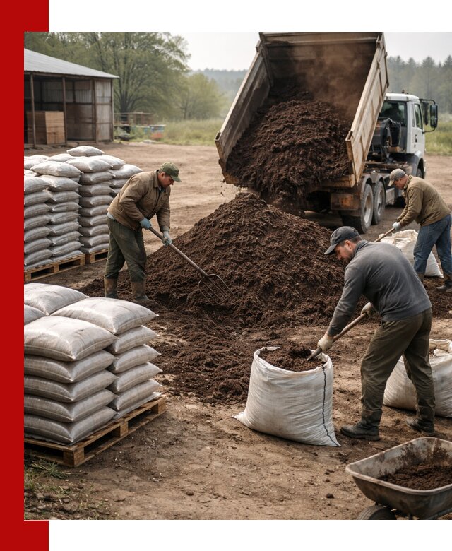 Доставка компоста оптом и в розницу в Протвине
