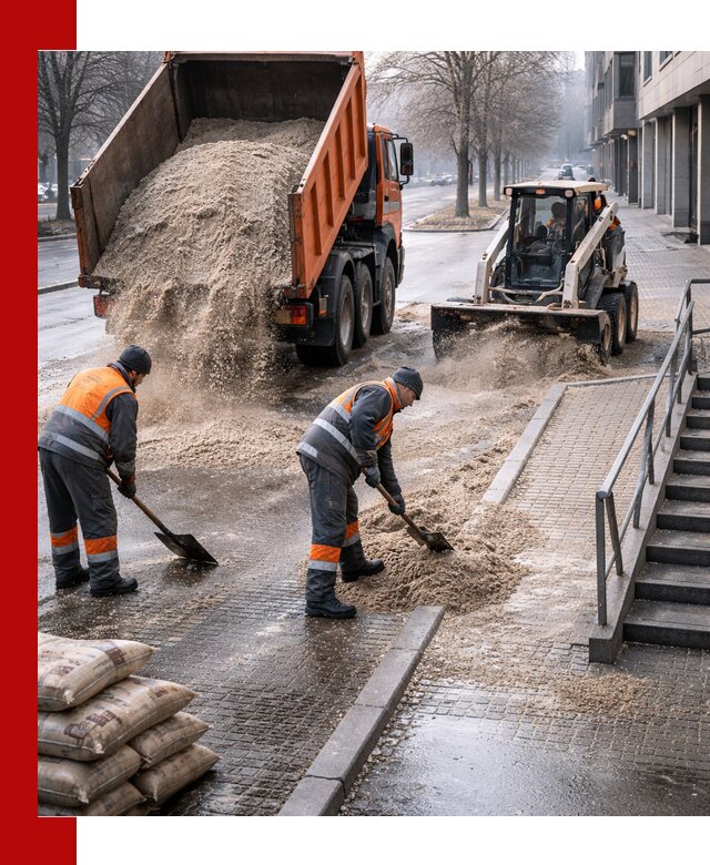 Поставка противогололедных материалов в Протвине