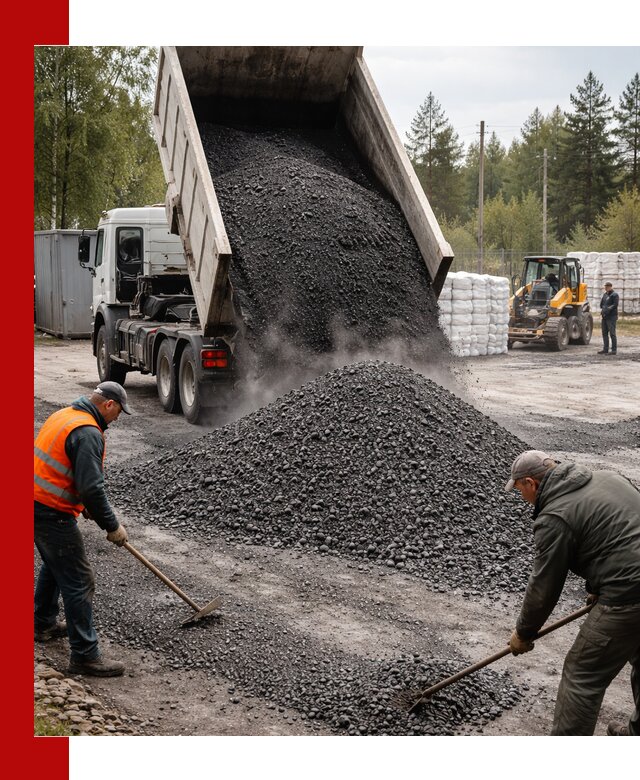 Доставка и продажа асфальтного гранулята в Протвине