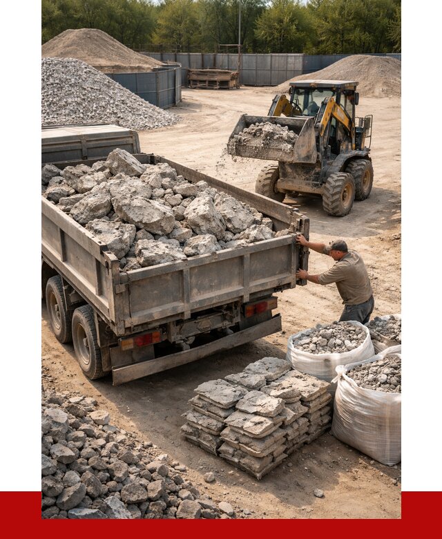 Купить бой бетона с доставкой в Протвине от 4884 р. | ПРОНЕРУДПрн