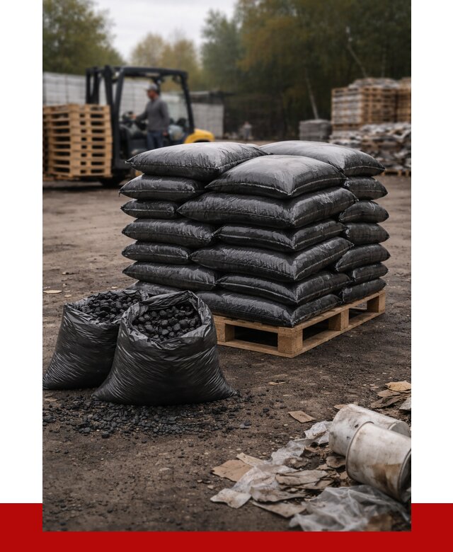 Купить уголь в мешках с доставкой в Протвине от 7631 р. | ПРОНЕРУДПрн
