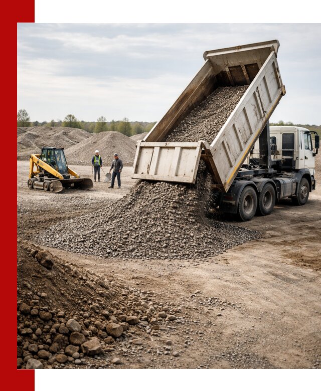 Доставка самосвалом 25 м³ в Протвине быстро и надежно