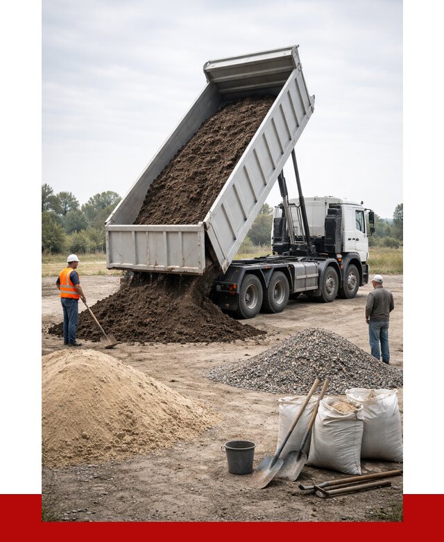 Доставка самосвалом 30 кубов в Протвине от 8649 р. | ПРОНЕРУДПрн