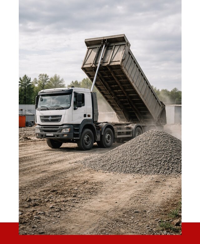 Доставка самосвалом 40 кубов в Протвине от 9158 р. | ПРОНЕРУДПрн