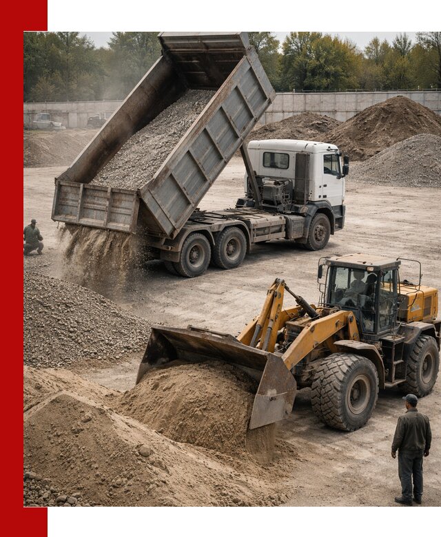 Перевозка сыпучих грузов самосвалами и бортовыми в Протвине