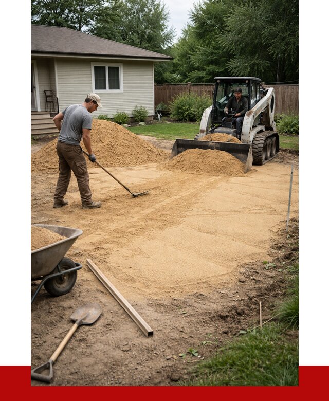 Отсыпка участка песком в Протвине, от 2544 р., ПРОНЕРУДПрн